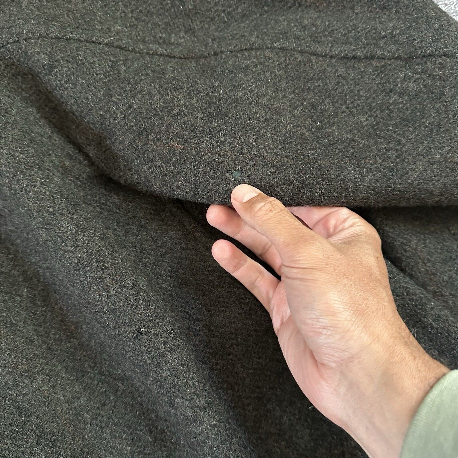 Men's Vintage 60's Burberry X Lewis & Thos Saltz Wool Cusha Men's Vintage 60's Burberry X Lewis & Thos Saltz Wool Cusha