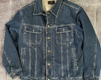 Vtg 80s 90s Levi's 70507 0218 Denim Trucker Jacket Medium Wash