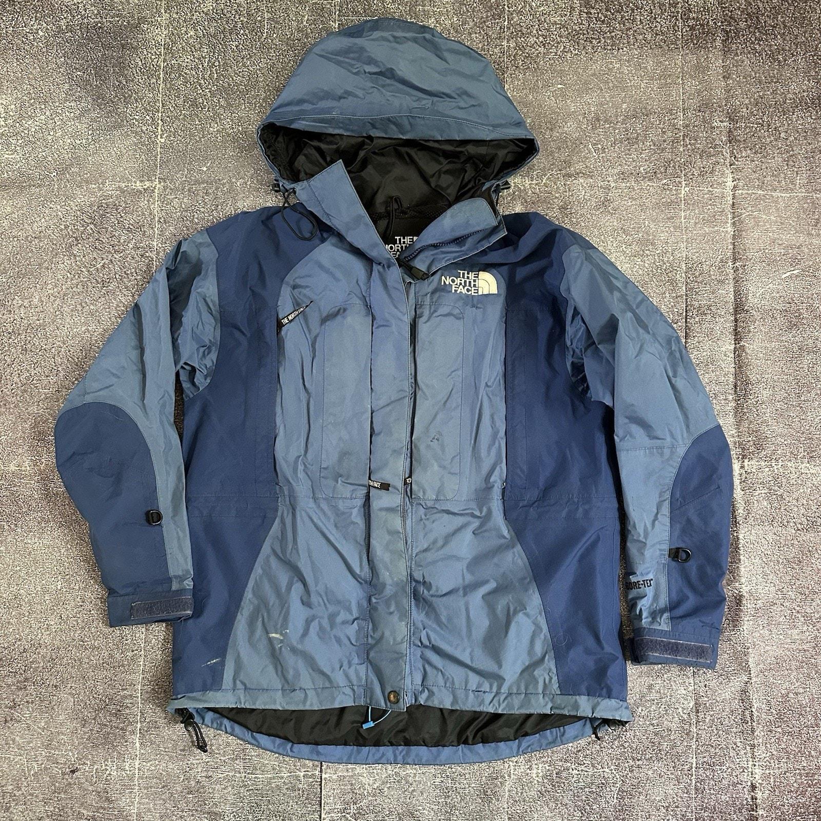 Womens Vintage Y2K the North Face Gore Tex Mountain Light Blue