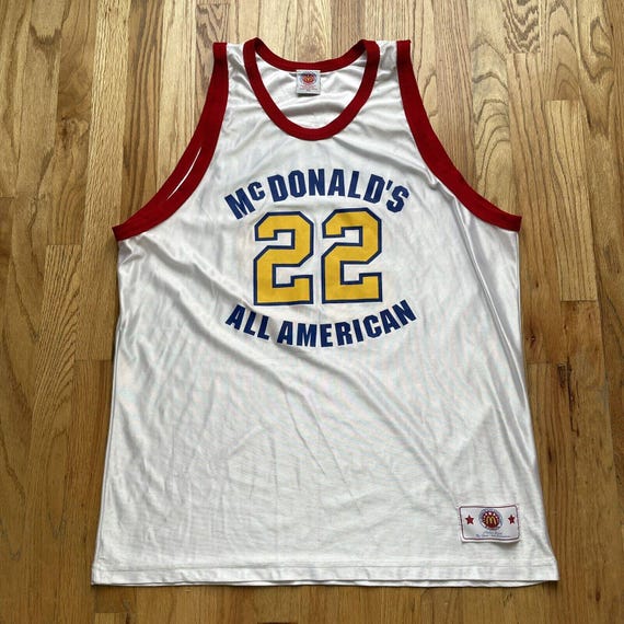 Men s Vintage Mcdonald s All American Carmelo Anthony High School Jersey Sz 2XL Etsy