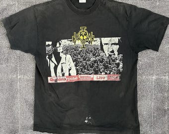 Vintage 80s QUEENSRYCHE Operation Mindcrime 1988 Tour Concert