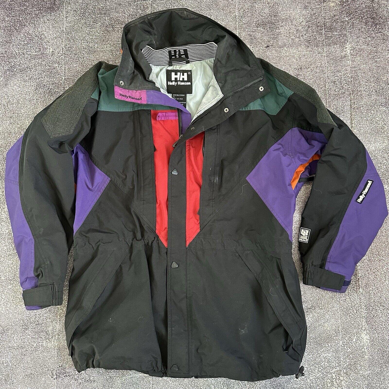 HELLY HANSEN 90s equipe 刺繍 クレイジーパターン JKT HELLY HANSEN 90s equipe 刺繍 クレイジーパターン JKT