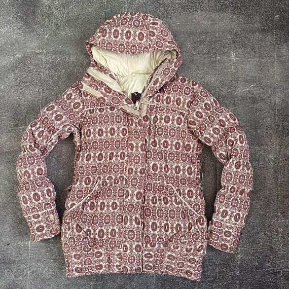 nike red floral jacket