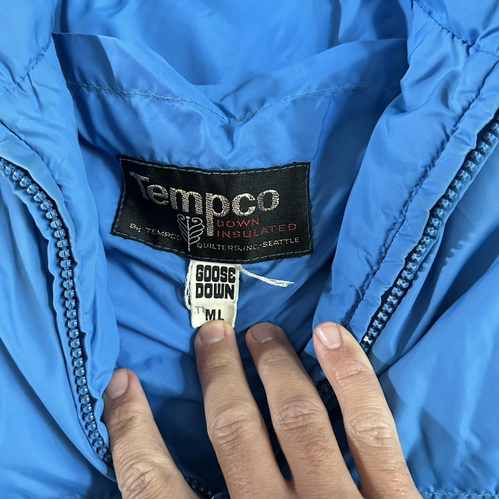 メンズ ヴィンテージ 70年代 Tempco Quilters USA製 グースダウン