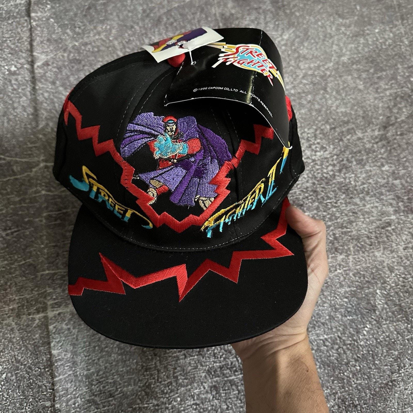 NWT Men's Vintage 90's Capcom Street Fighter 2 M Bison Jagged Edge