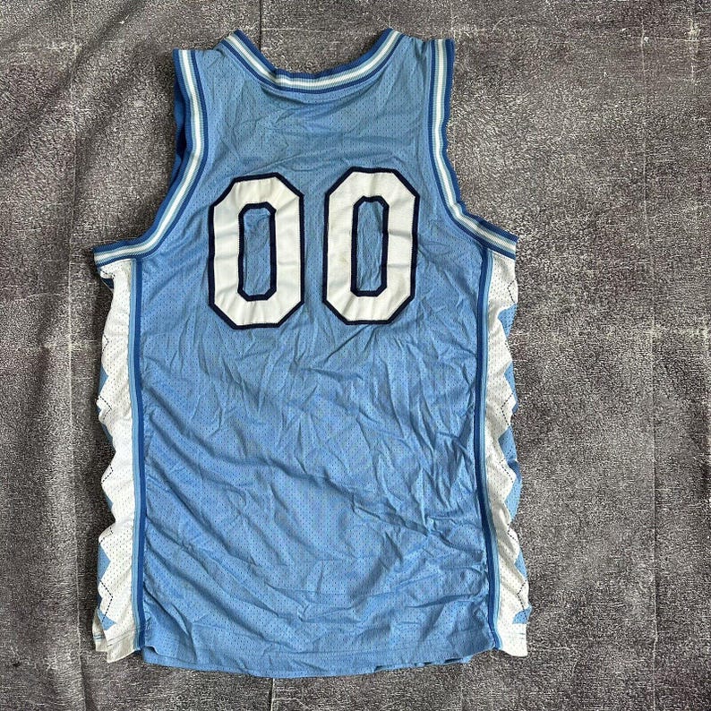 Men's Vintage Nike North Carolina Tar Heels Eric Montross Authentic Jersey Sz 44 image 5
