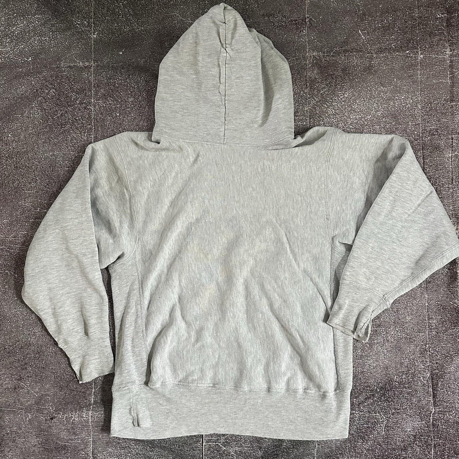 Men's Vintage 80's Champion Reverse Weave Warm up Gray Hoodie