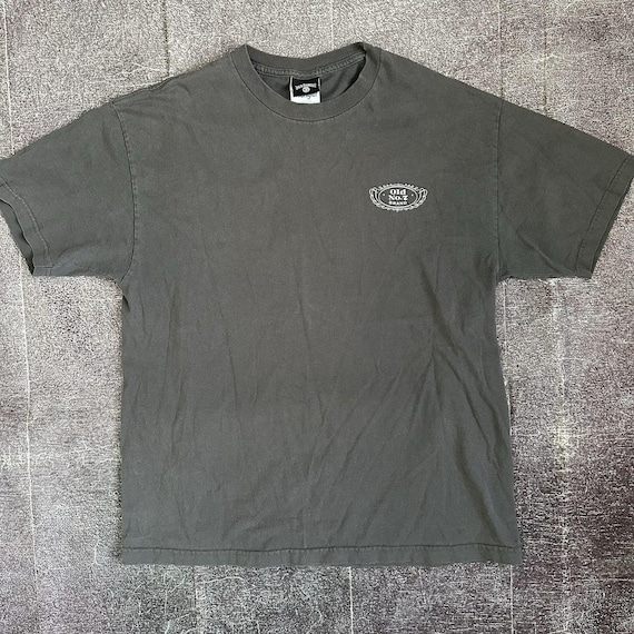 Men's Vintage Y2K Wrangler X Jack Daniels Old No 7 Brand Whiskey T