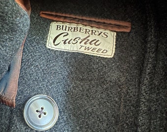 Men's Vintage 60's Burberry X Lewis & Thos Saltz Wool Cusha