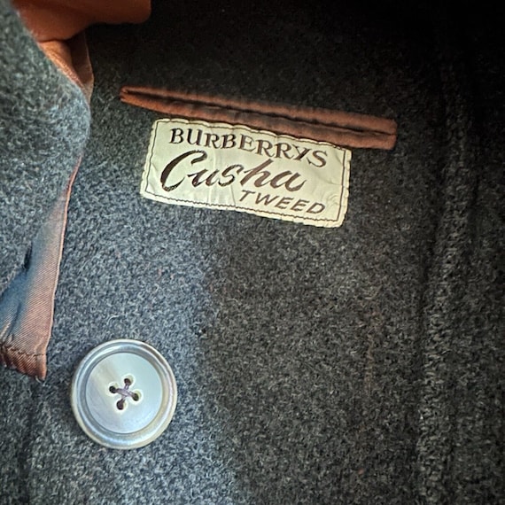 Men's Vintage 60's Burberry X Lewis & Thos Saltz Wool Cusha Men's Vintage 60's Burberry X Lewis & Thos Saltz Wool Cusha
