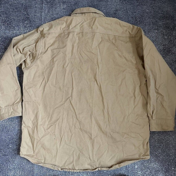 Men's Vintage Y2K Carhartt Midweight Canvas Butto… - image 3