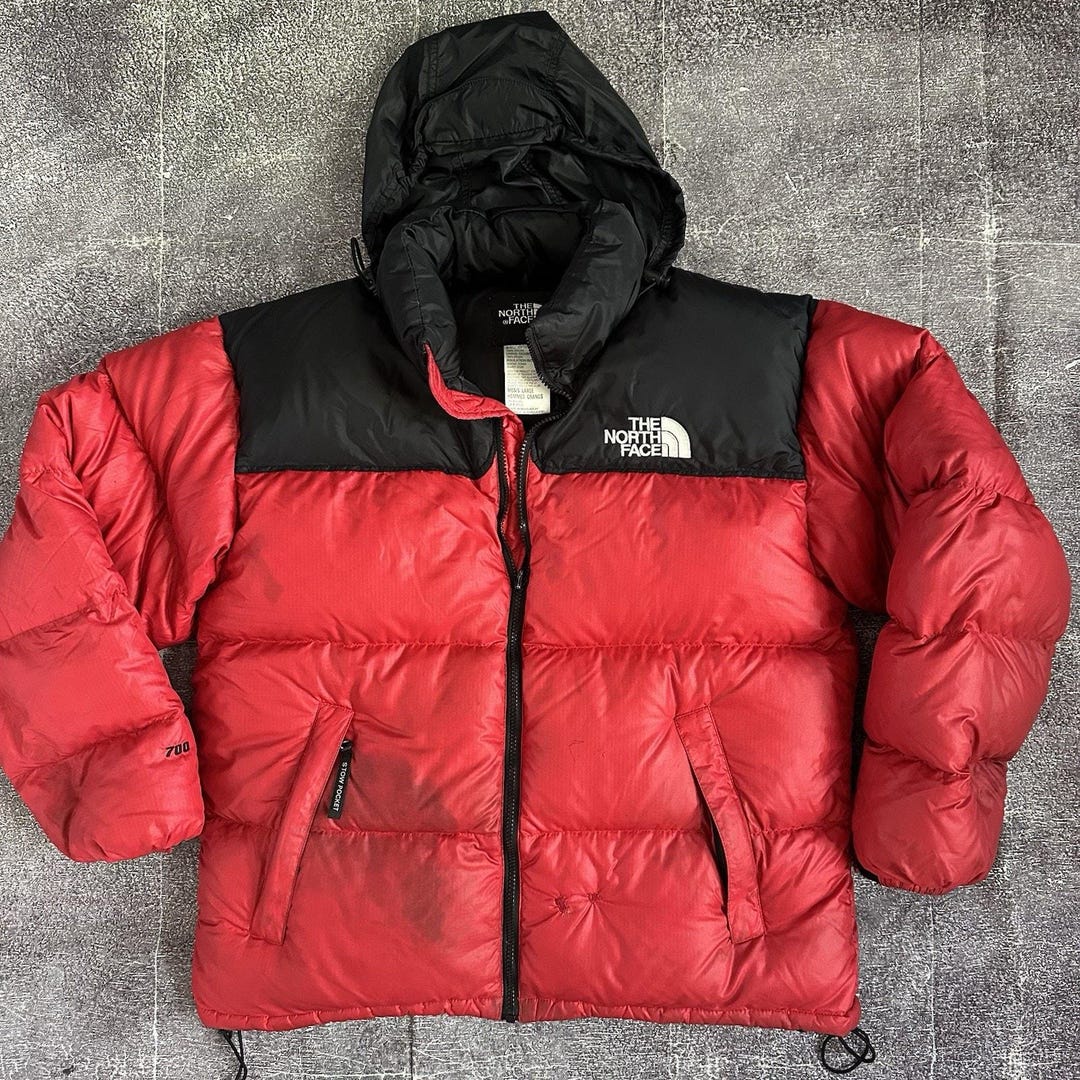 men north face red