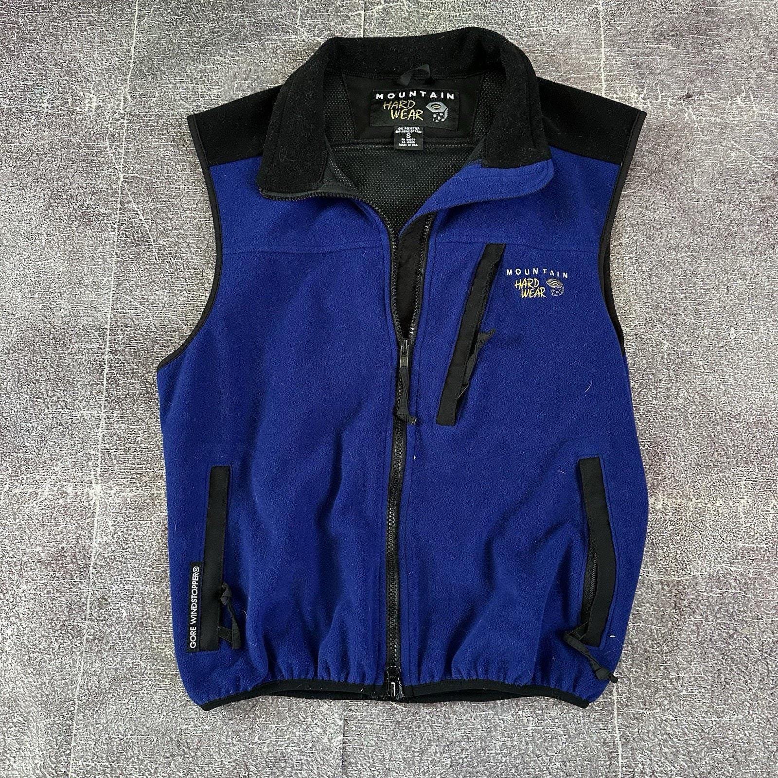 トップス USED E-ZCRUZ VEST HOOD/NVY/XL/MADEINUSA Men's Vintage 90's Mountain Hardwear USA Navy Blue Gore