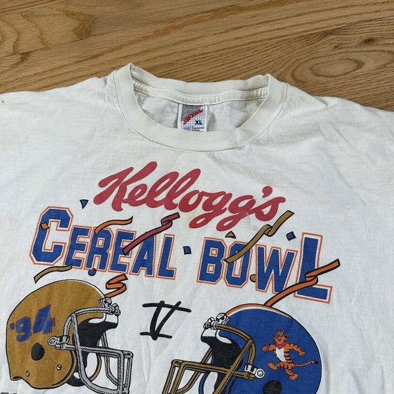 Men's Vintage 90's Kelloggs Cereal Bowl Frosted F… - image 3