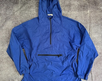 Vintage L.L.Bean Mountain Guide Jacket L pour homme des années 90 à capuche grande fermeture éclair 1/4 en plein air - France
