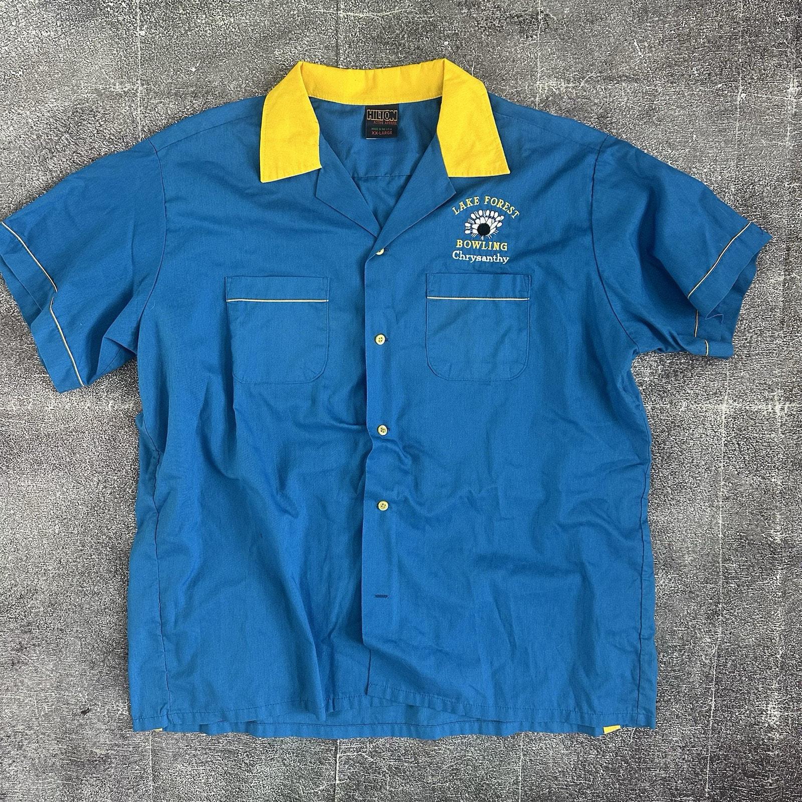 Hilton Bowling Shirt Mens - Etsy