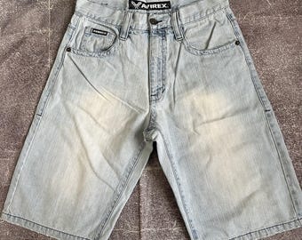 Mens Vintage Y2K Avirex Light Blue 14