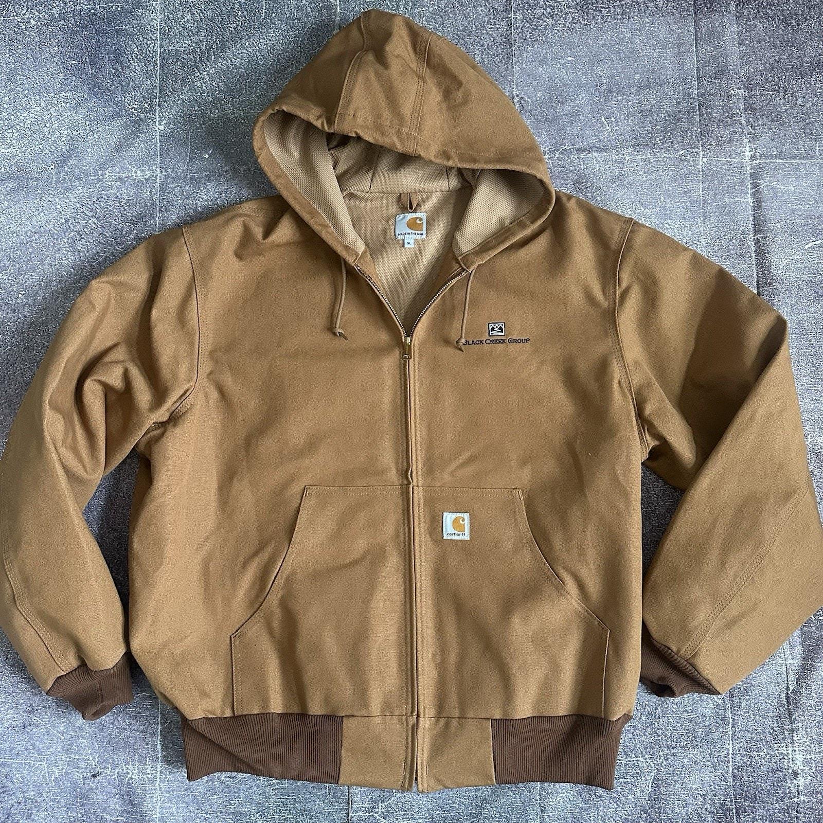 【激レア】125周年USA製carhartt active jacket L 楽天市場】雰囲気系 125周年 USA製 Carhartt ライナー付き ダック