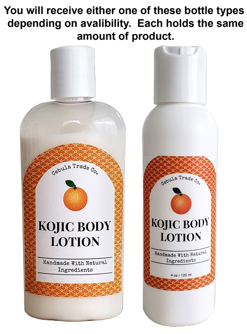 Kojic Acid LOTION for Skin Whitening Lightening Bleaching Etsy