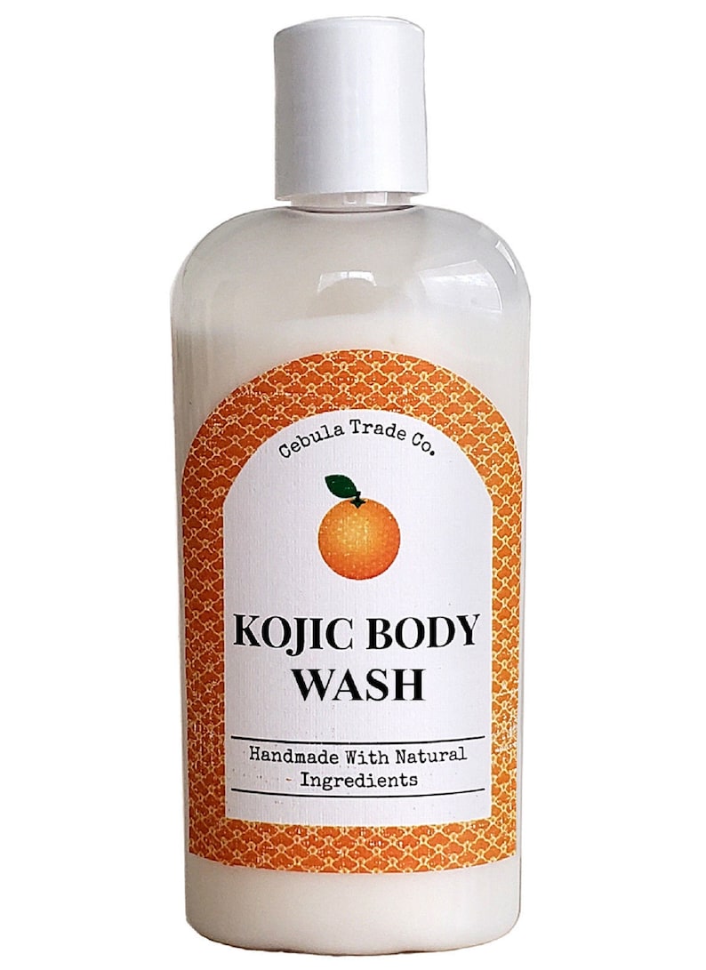 Kojic Acid Body Wash And Liquid Facial Soap For Skin Etsy