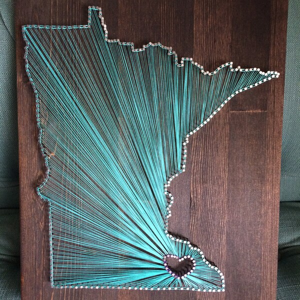 Minnesota String Art - Etsy