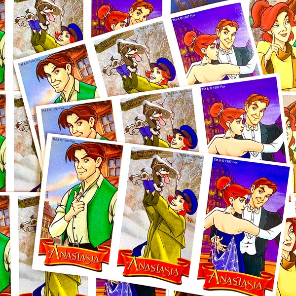 90’s Mystery Anastasia Valentine’s Day Card Packs