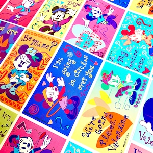 90’s Mystery Minnie Valentine’s Day Card Packs - 5 Cards