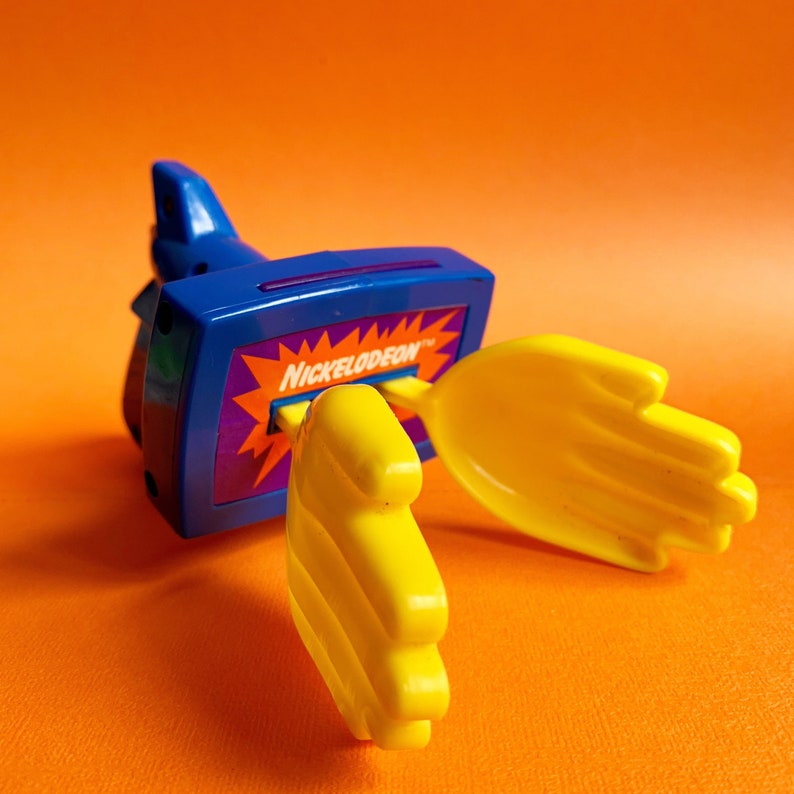 90s Nickelodeon Applause Clapping Hands Toy Etsy