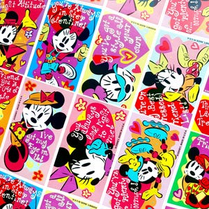 90’s Mystery Minnie Valentine’s Day Card Packs - 5 Mystery Cards