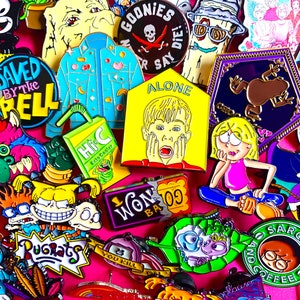 Nostalgia Pins - Your Choice Of 1 Pin