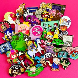 Nostalgia Pins - Your Choice of 1 Pin