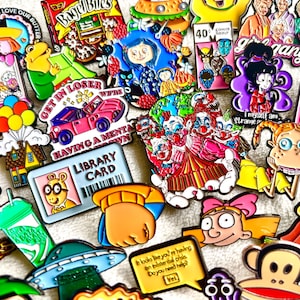 Nostalgia Pins - Your Choice Of 1 Pin