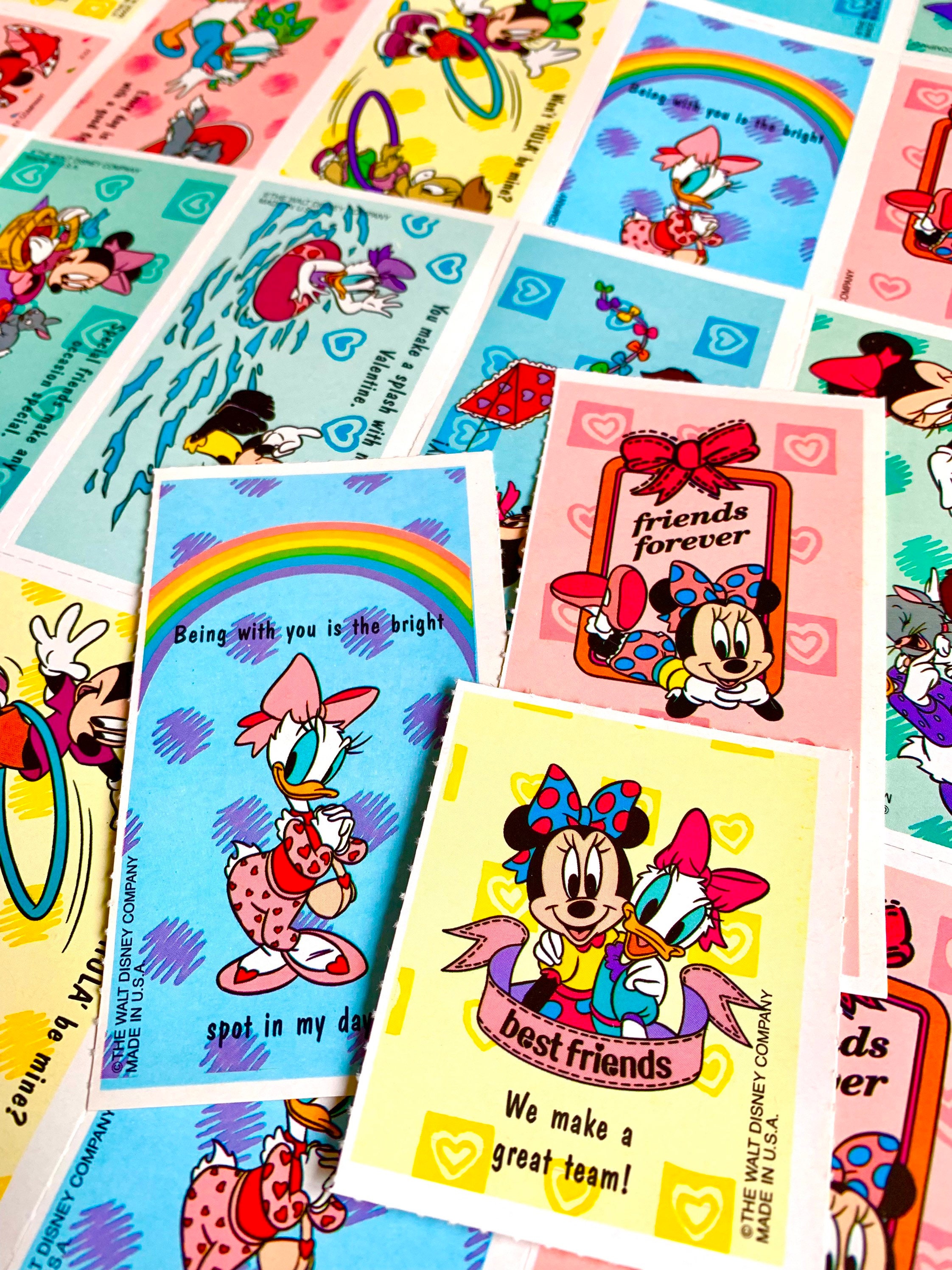 90s Rare Mystery Minnie N Me Valentines Day Card Packs 5 - Etsy