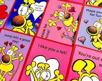 90’s Rare Mystery Mother Goose And Grimmy Valentine’s Day Card Packs