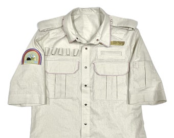 Alien Nostromo Crew Uniform Inspired Shirt - Cosplay Costume Shirt