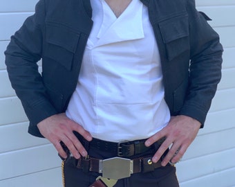 80 Smuggler Shirt - Han Solo  Inspired Shirt Version ESB