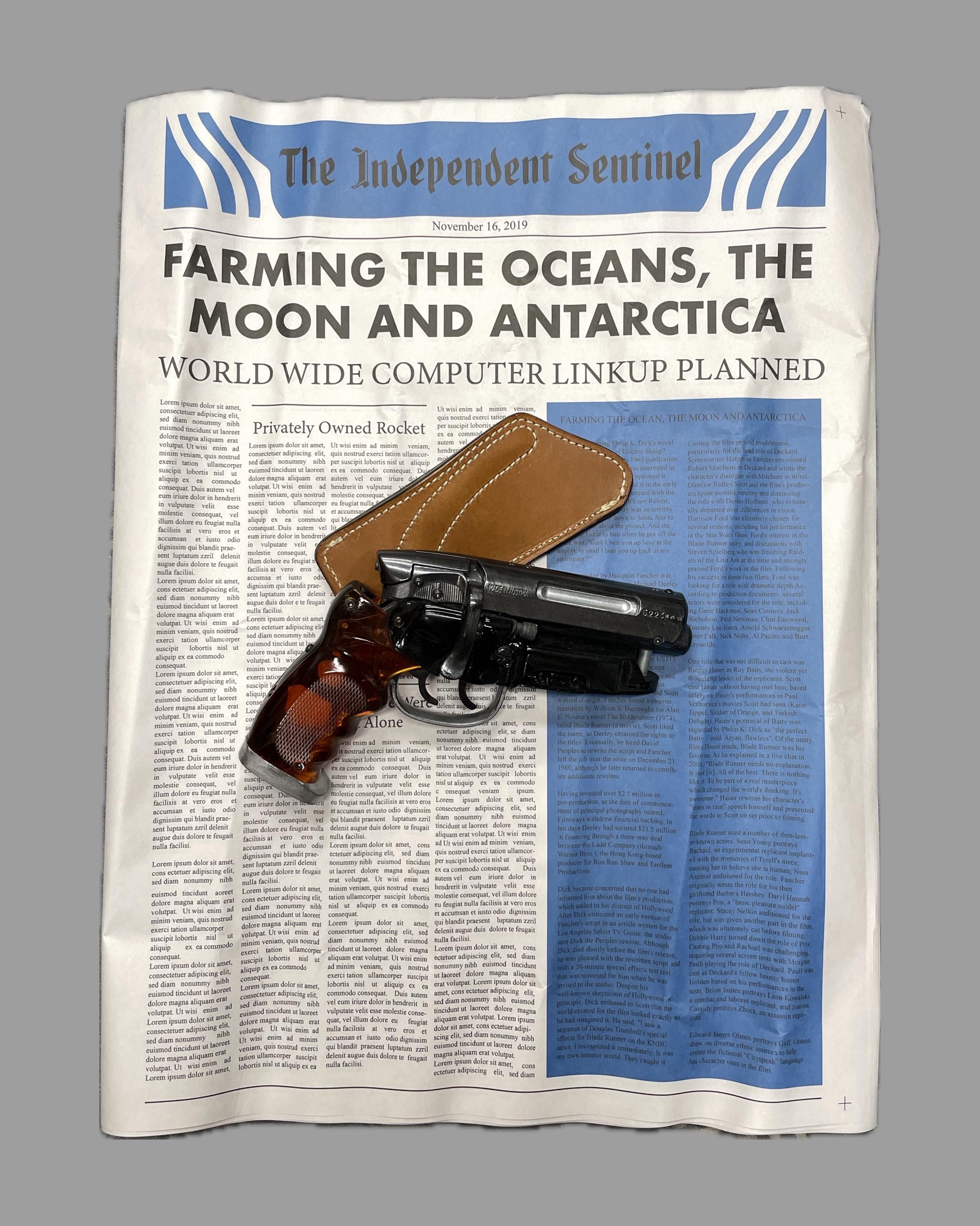 Ｙ*Ｏ様 ブレードランナー 新聞　レプリカ Y*O様 ブレードランナー 新聞 レプリカ - メルカリ