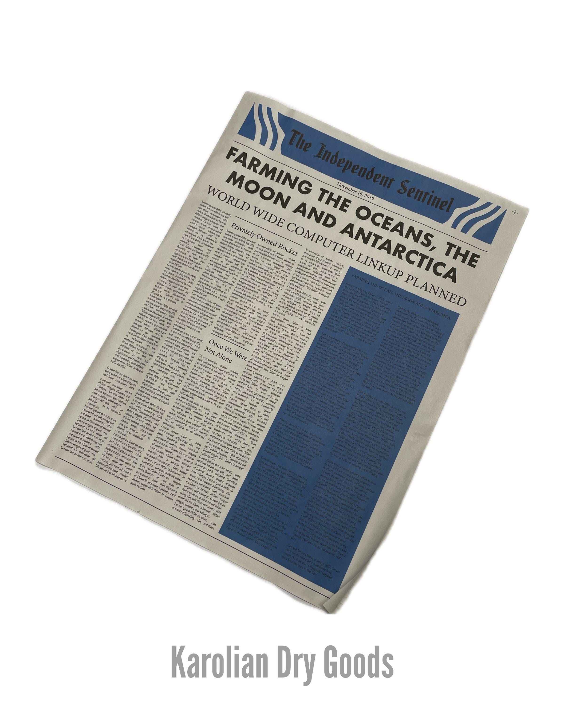 Blade Runner Rick Deckard Newspaper Prop - Etsy 日本