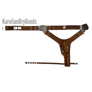 Smuggler Holster Belt Solo - ANH Configuration  Cosplay Costume