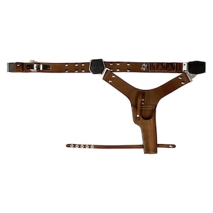 Smuggler Holster Belt Solo - ESB Configuration - Costume Cosplay