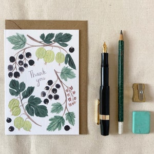 Bedankkaart, 'Berry Thankful'