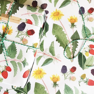 Hedgerow Wrapping Paper