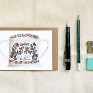 Wenskaart, 'Loving Cup'