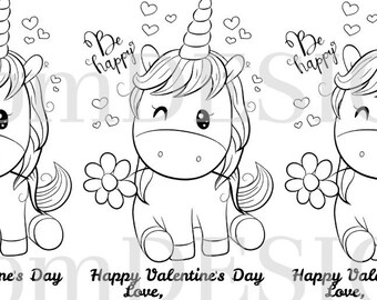 66 72  Valentines Day Coloring Pages Unicorn Best