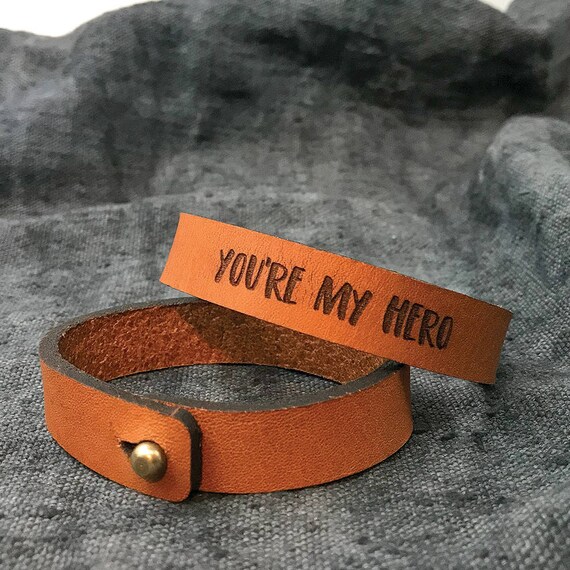 Boyfriend leather gift Christmas gift for men Leather | Etsy