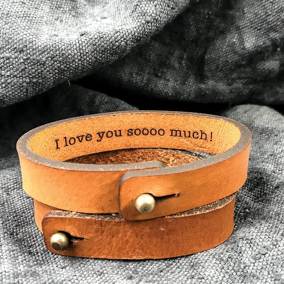 leather gift for husband