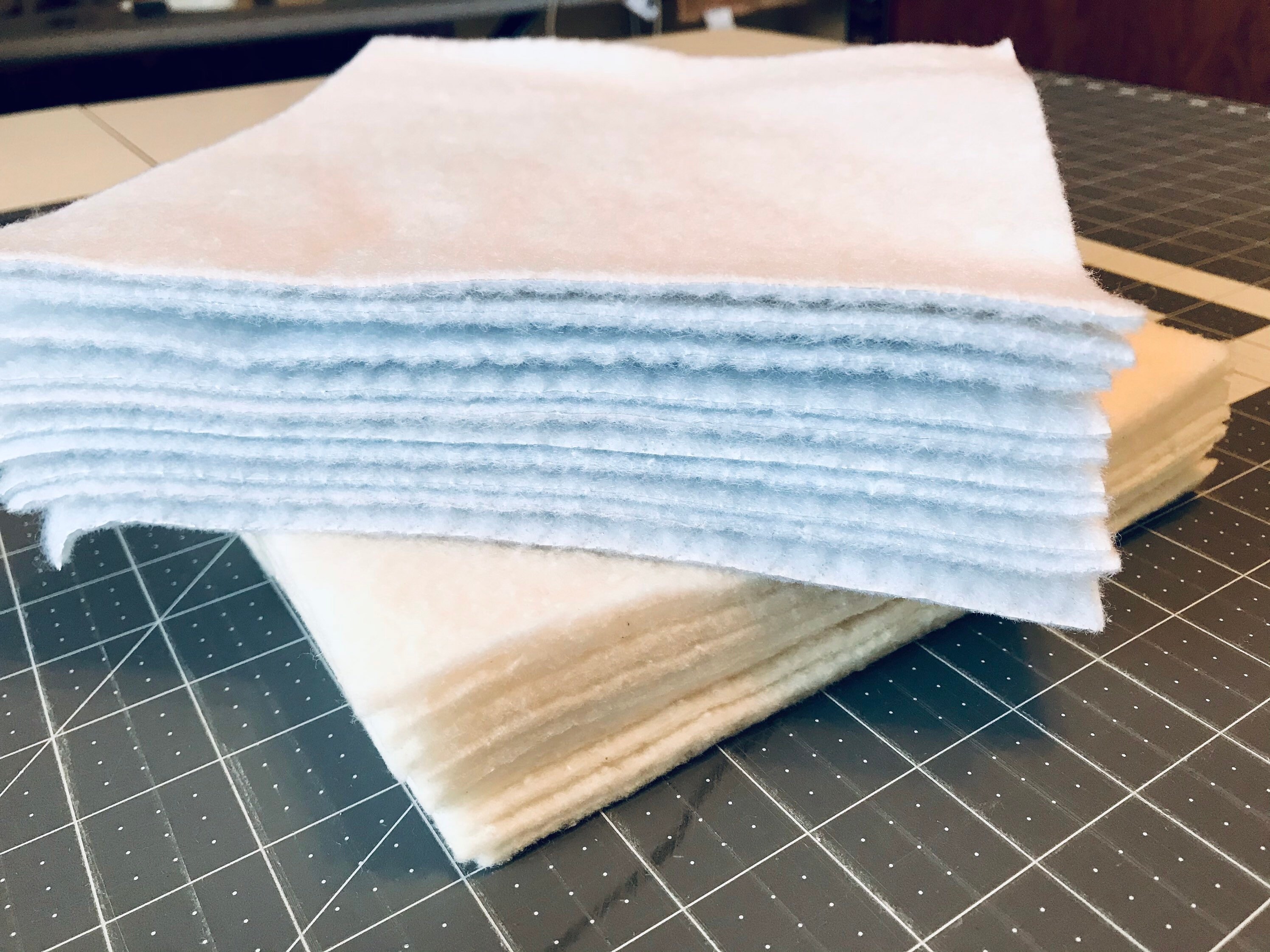 9 Potholder Batting Squares DIY Kit 10 ea. Hobbs Batting Etsy