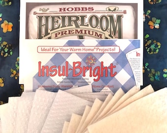 8" Potholder Batting Squares Kit, Make Your Own Pot Holders