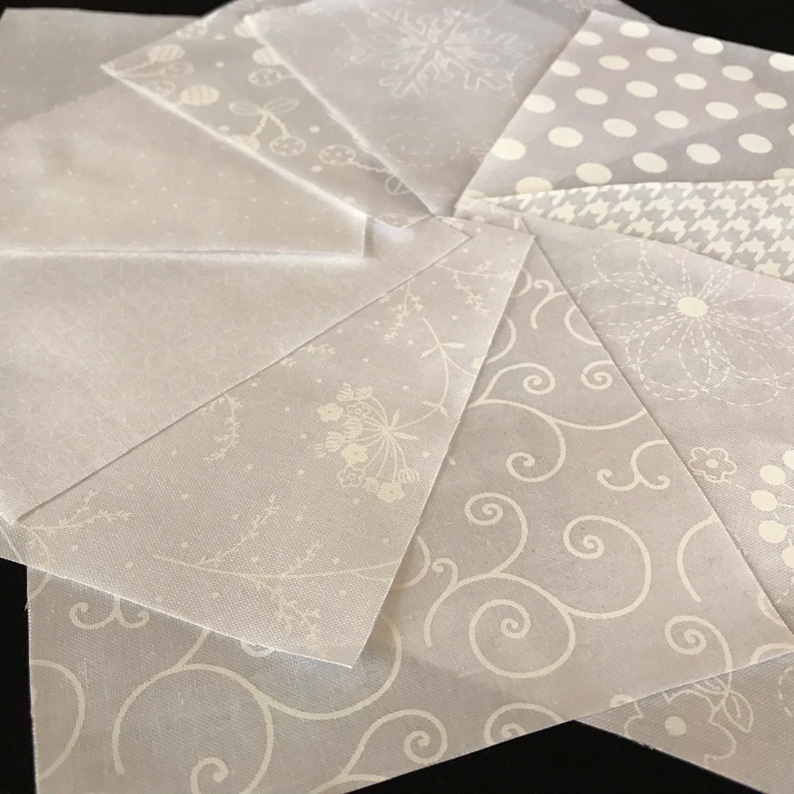 72 White on White 5 Precut Quilt Squares Fabric Charm Etsy UK