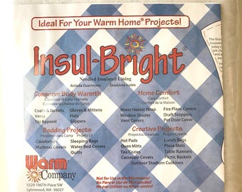 2 Yards Insul-Bright Heat Resistant Insulated Batting for Pot Holders, 45" wide